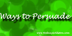 Ways to persuade – The everyone does this method