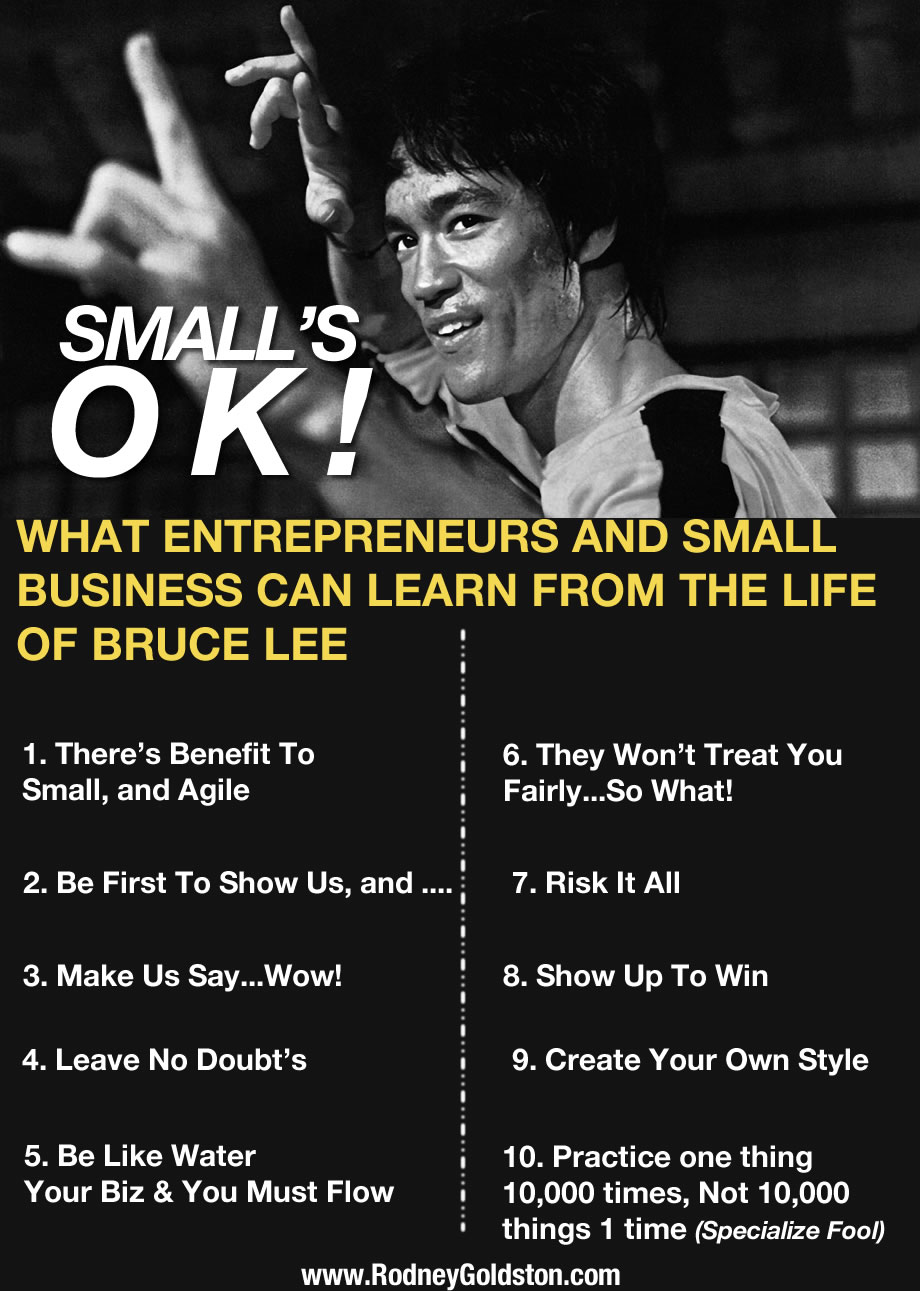 10 Things Small Biz Can Learn From Bruce Lee